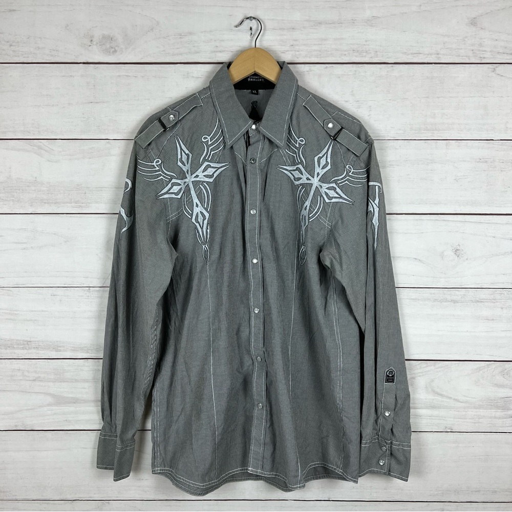 Roar Strength Refined Button Shirt XL